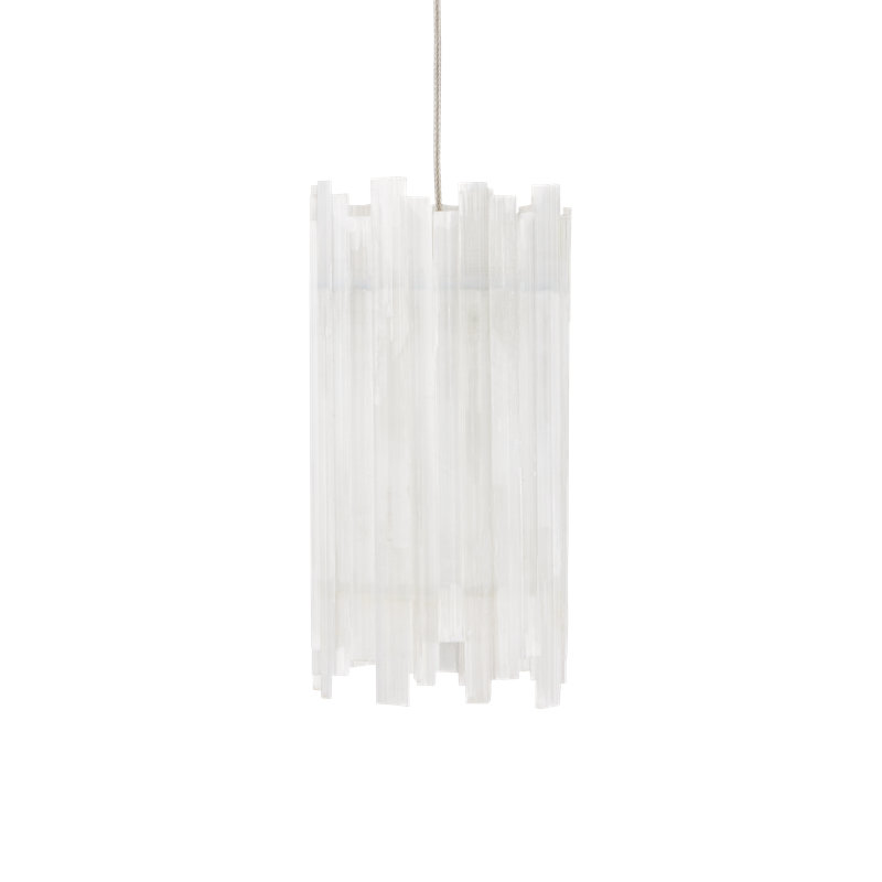 Luminaire suspendu rectangulaire 7 lumières Escenia