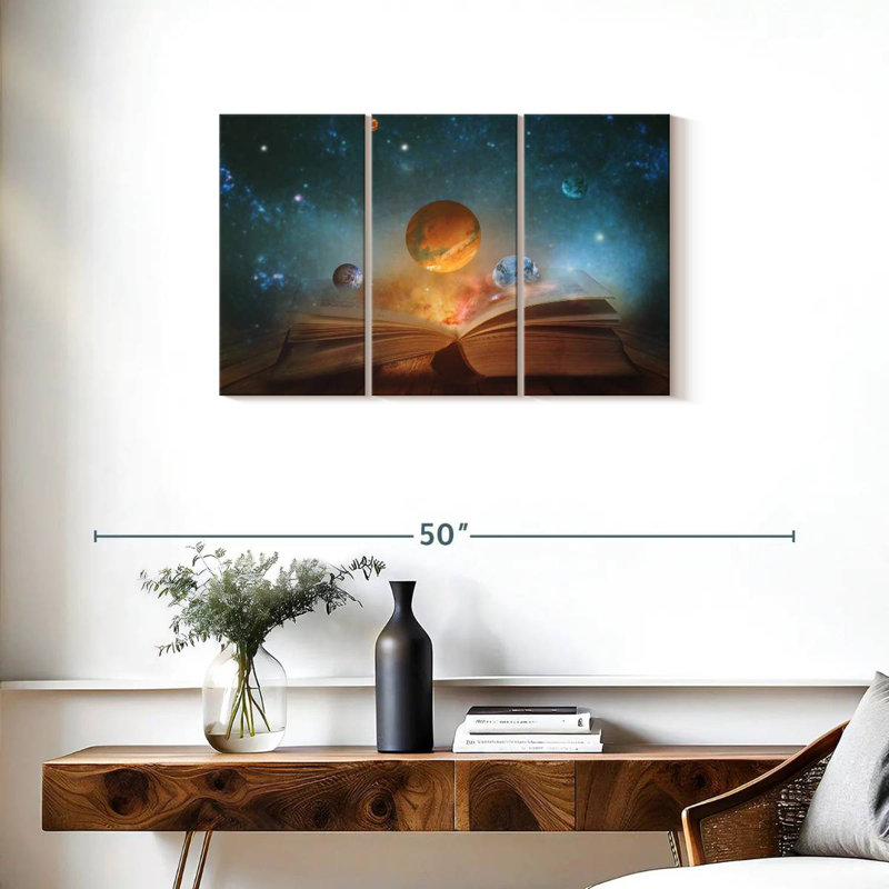 Oberle Galaxy Book, 20" H x 33" W