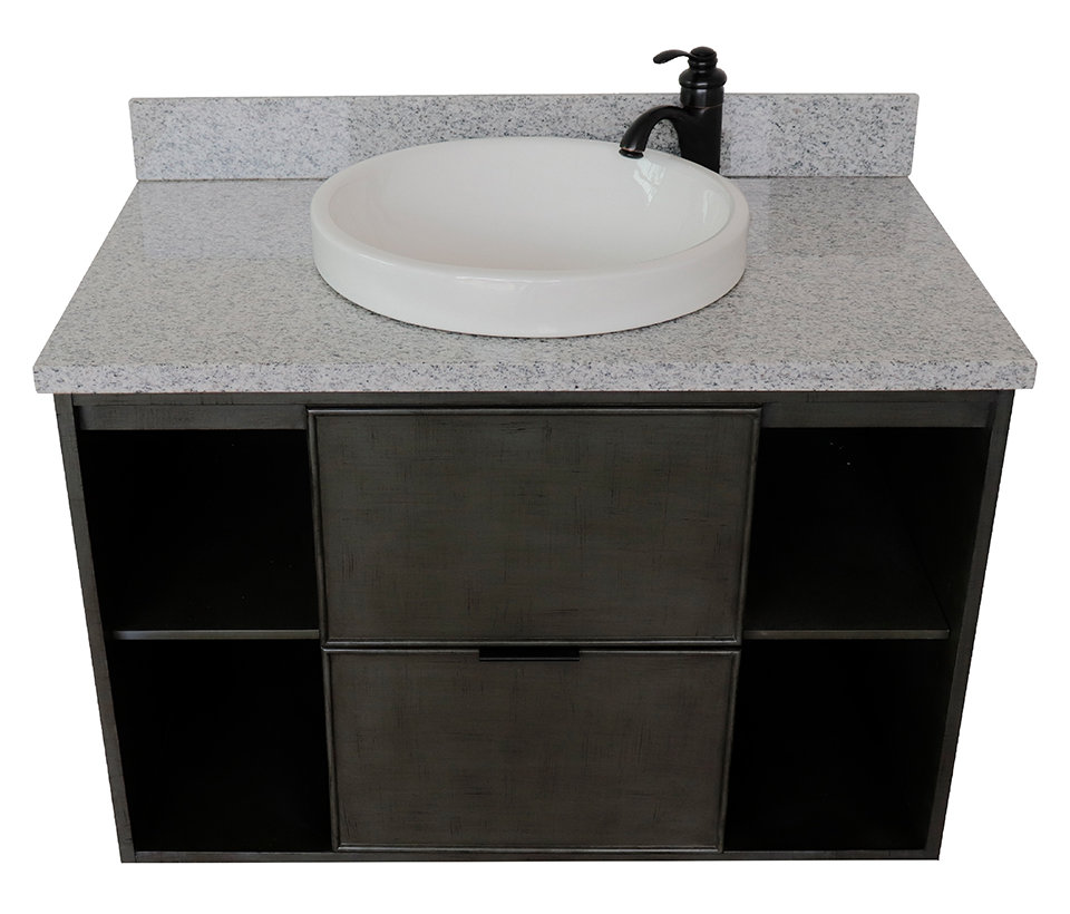 37'' Single Bathroom Vanity with Top 17 Stories