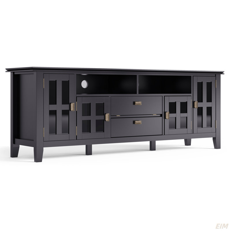 Artisan - meuble télé 72 po, Noir