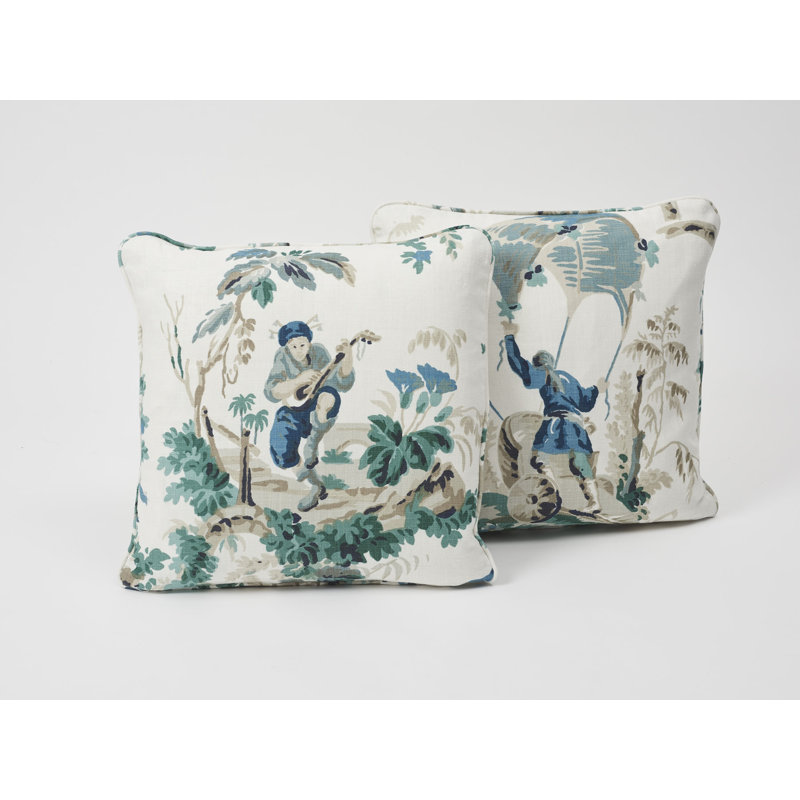 Plaisirs Square Pillow Cover & Insert