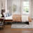  Jeinny Solid Wood Platform Bed with Matching Footboard-93820000-93820002