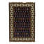Hand-Knotted High-Quality Beige and Black Area Rug