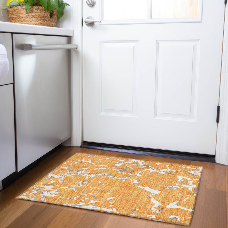 Tapis rayé de qualité supérieure lavable à la machine Cortes AMF1046, Rectangle 1 pi 8 po x 2 pi 6 po