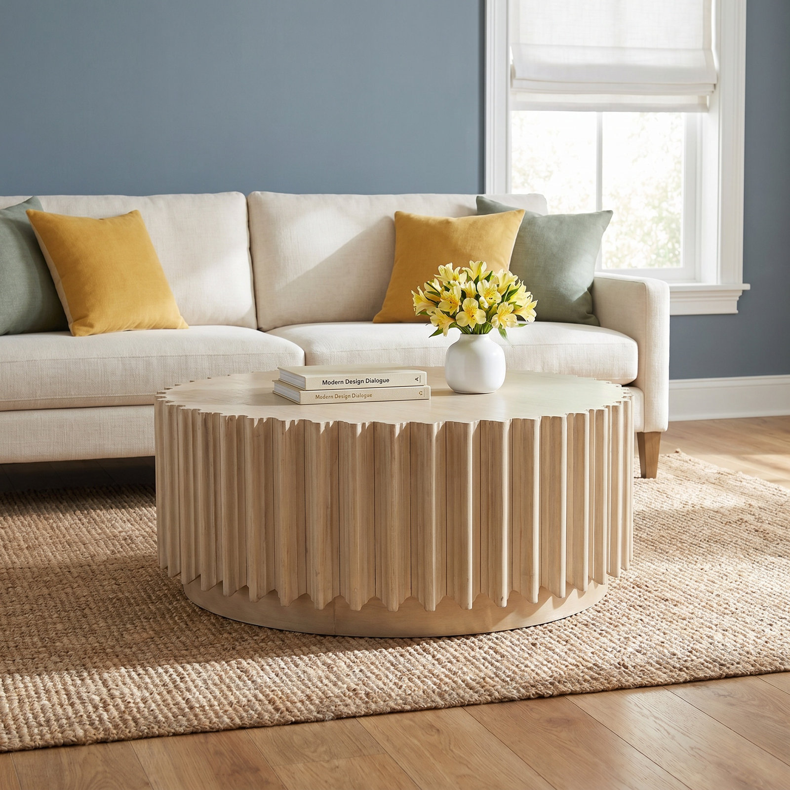 Melveen Solid Wood Coffee Table