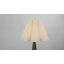 Ampoule de table de chevet moderne et simple avec base en bois et métal avec ampoule E26 pour le salon de la chambre à coucher (ampoule non incluse)-119623912