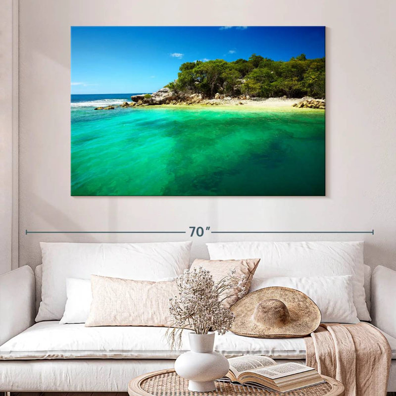 Gillard haitien, 34" H x 51" W
