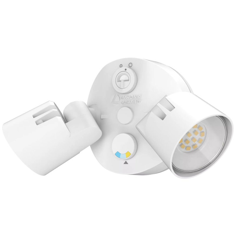 Outdoor HGX LED 2RH Adjustable Light Output Switchable CCT Photocell in White