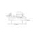 Creative design sense solid wood coffee table