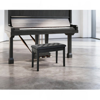 Banc de piano, banc de piano, fauteuil de piano en duo