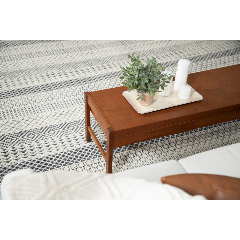 Bariloche Wool Geometric Area Rug, Rectangle 12' x 16'