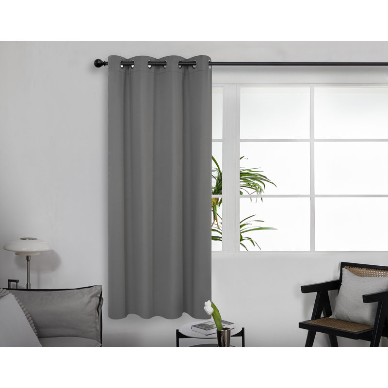 Preana Blackout Curtain Single Panel, 55cm Width x 240cm Drop