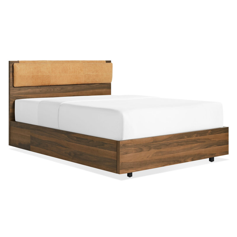 Homecoming Outdoor Bed, King, Camel Genuine Leather