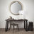 Kazmira Solid Wood Round Mirror-50509445-50509446