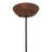 1 - Light Brown Single Pendant
