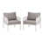 Light Gray Cushion/White Frame is out of stock