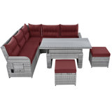 7 - Person Seating Group With Cushions