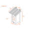 Cabane à oiseaux ECOFLEX®