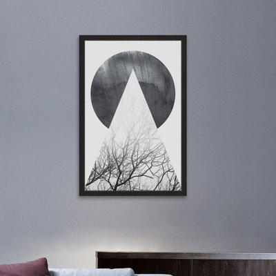 Adabella «A Full Moon» - Impression sur papier encadré