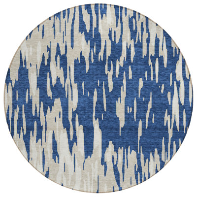 Aleighna Area Rug with Non-Slip Backing