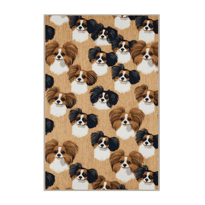  Tapis lavable Papillon
