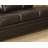 Railsback Faux Leather Round Arm Sofa-2077156316-2077156319