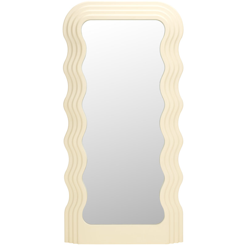 Miroir de plancher Ranstead, Blanc