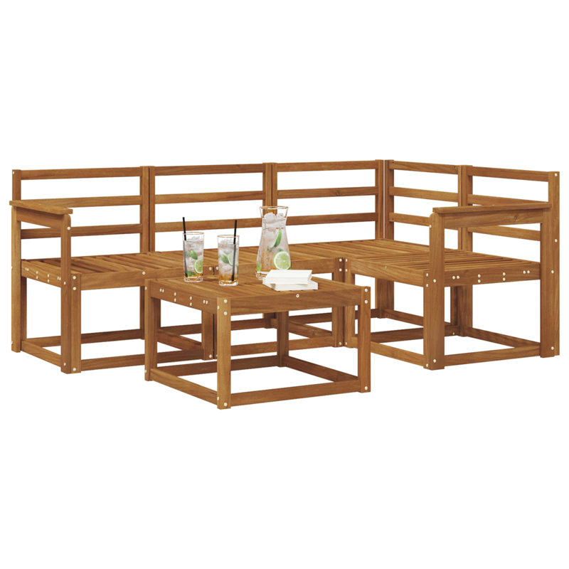 187.5cm Wide Patio Sectional Set
