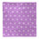 Serviette en coton à cercles ornés de fond