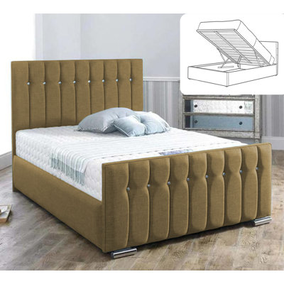 Upholstered Ottoman Storage Bed