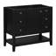 36" Bathroom Vanity Without Sink, Cabinet Base Only, One Cabinet And Three Drawers