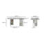 Arian Oval Marble Dining Table-98537493