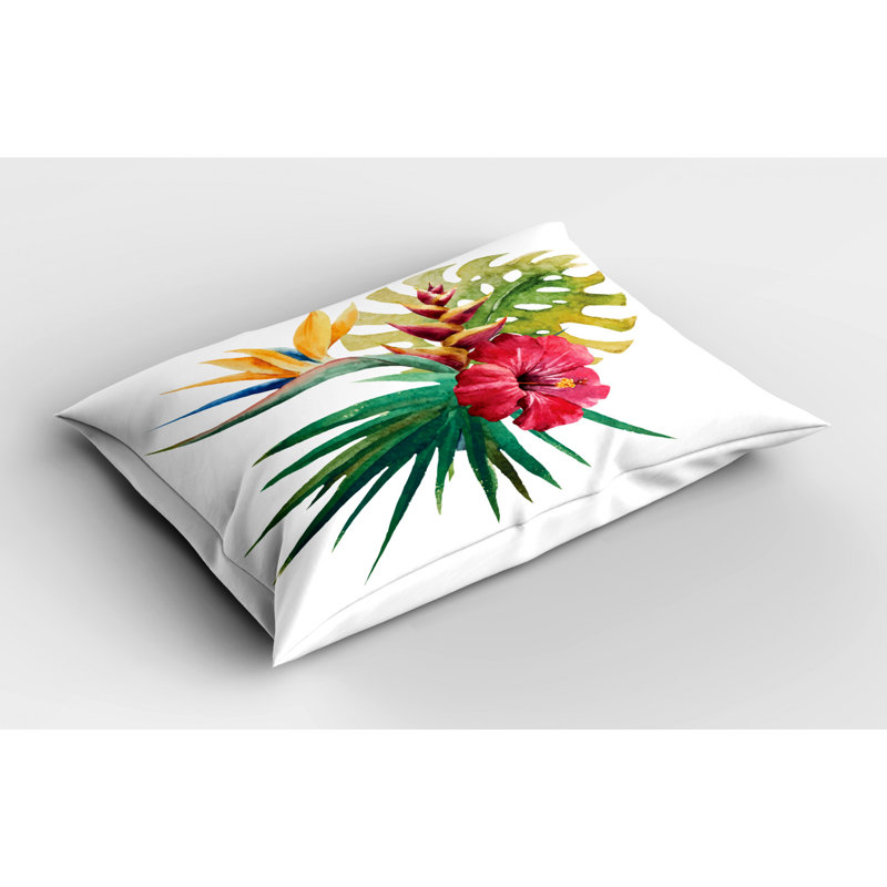 Polyester Floral Sham Set, Twin