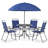 Ashlene 4-Person Outdoor Patio Dining Set-2146435793