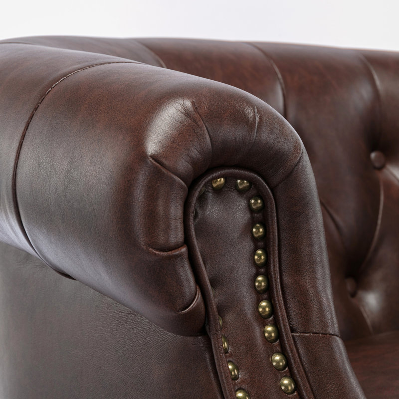 Fauteuil d'appoint capitonné Ophelia (fauteuil d'appoint)