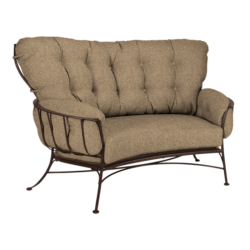 Monterra Outdoor 2 - Seat Loveseat, Copper Creek, Alcazar Redwood