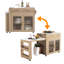 Îlot de cuisine avec table extensible Jamirrah-1943383803