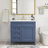 Debbrah 36'' Single Bathroom Vanity with Solid + Manufactured Wood Top-244987459
