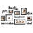 Family Collage Gallery Picture Frame Set