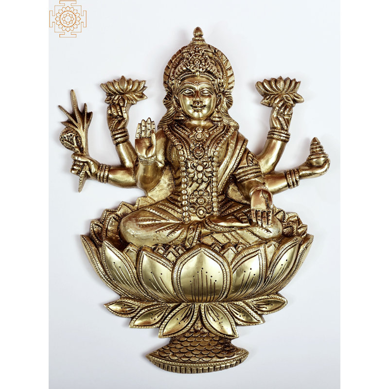 Décoration murale suspendue 12 "Superfine Goddess Lakshmi