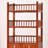 Chinese Style Multi-Tier Bookcase