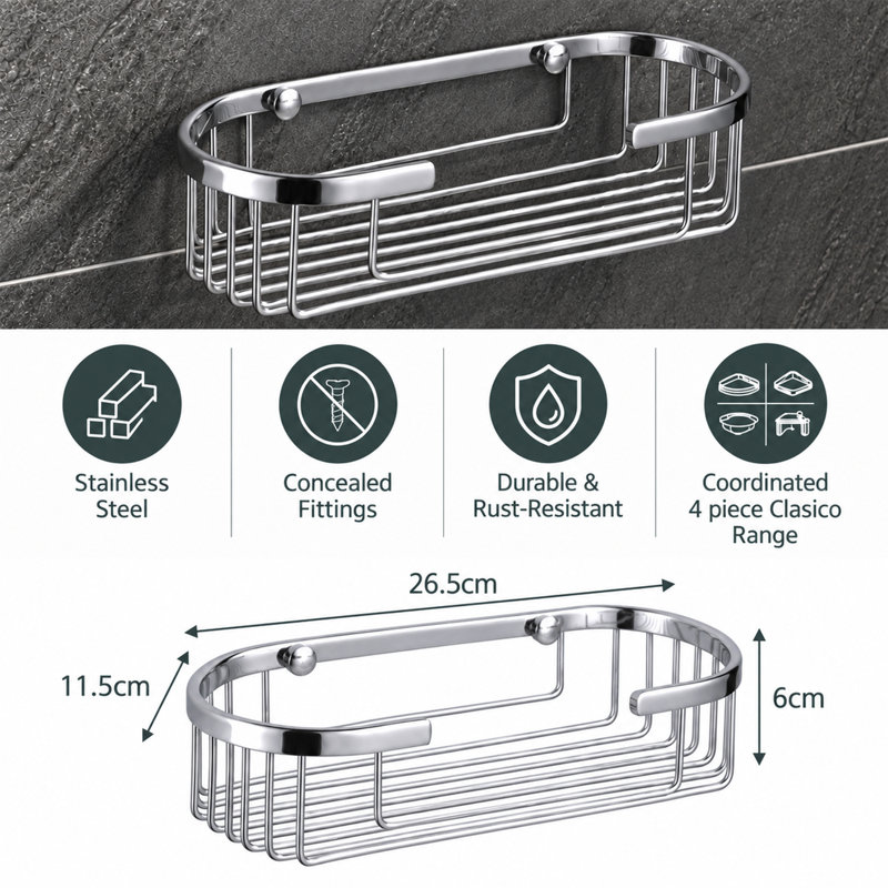 Brookston Drill / Screw Shower Caddy