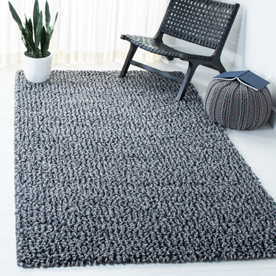 Haileyann Hand Tufted Wool Pile Geometric Rug