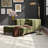 Pratt Oriental Area Rug in Ocean/Rust-1123255371