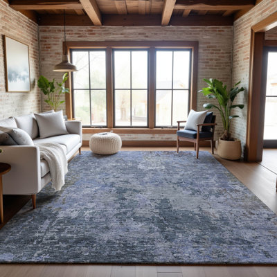 Premium Machine Washable Gurubaksh AMF1162 Modern Rug