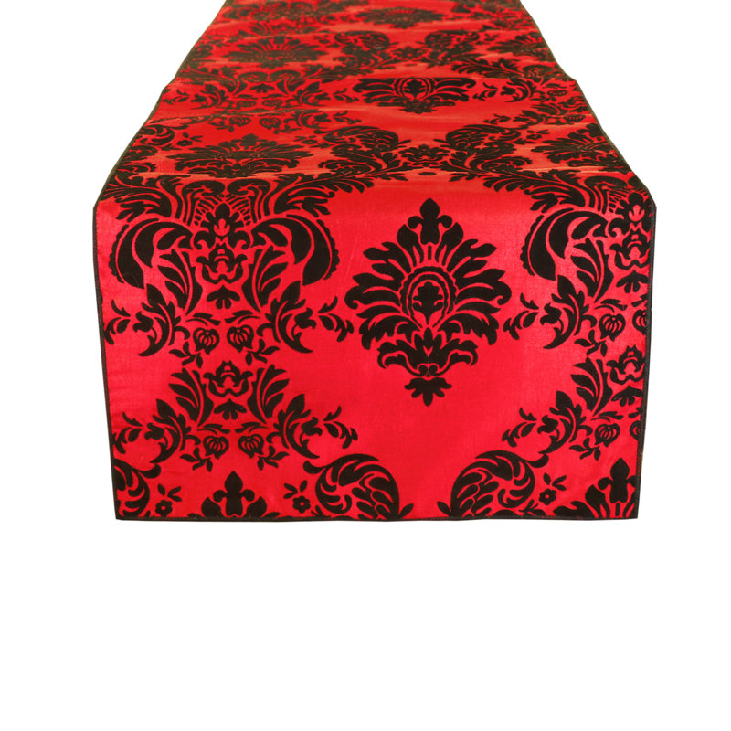Batum, 120" x 12", Black/Red