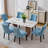 Linen Upholstered Solid Wood Dining Chairs (Set Of 2)-1677507611-1677507606
