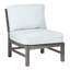 Club Teak Sectional Slipper Chair-83260246-83260248-93646999