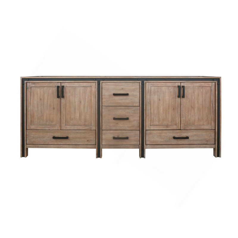 Meuble-lavabo double 84 po Rustwood X P 22 po D