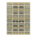 Scandinavian Wool Geometric Area Rug
